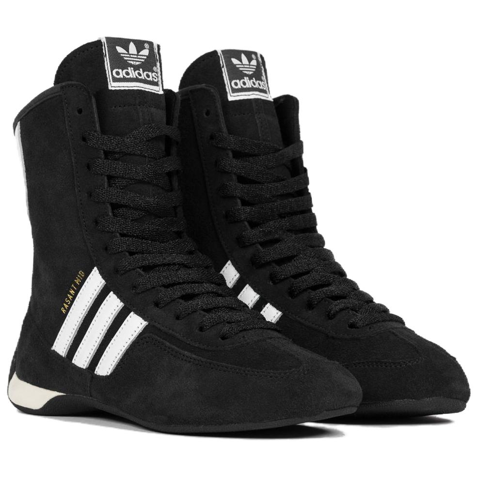 Adidas Rasant Mid Black White Women Sneakers Core-Black Footwear-White Off-White JH6665