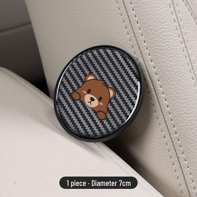 Haval Carbon Fiber Texture Heat Insulation Coaster for Various Models