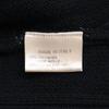 HERMES Driver's knit wool cotton tops L blackUsed