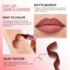 Waterproof Tapered Gradient Lip Liner Multi-functional Matte Purple Gradient Lipstick Non Sticky Lipliner Crayon Liner Pencil