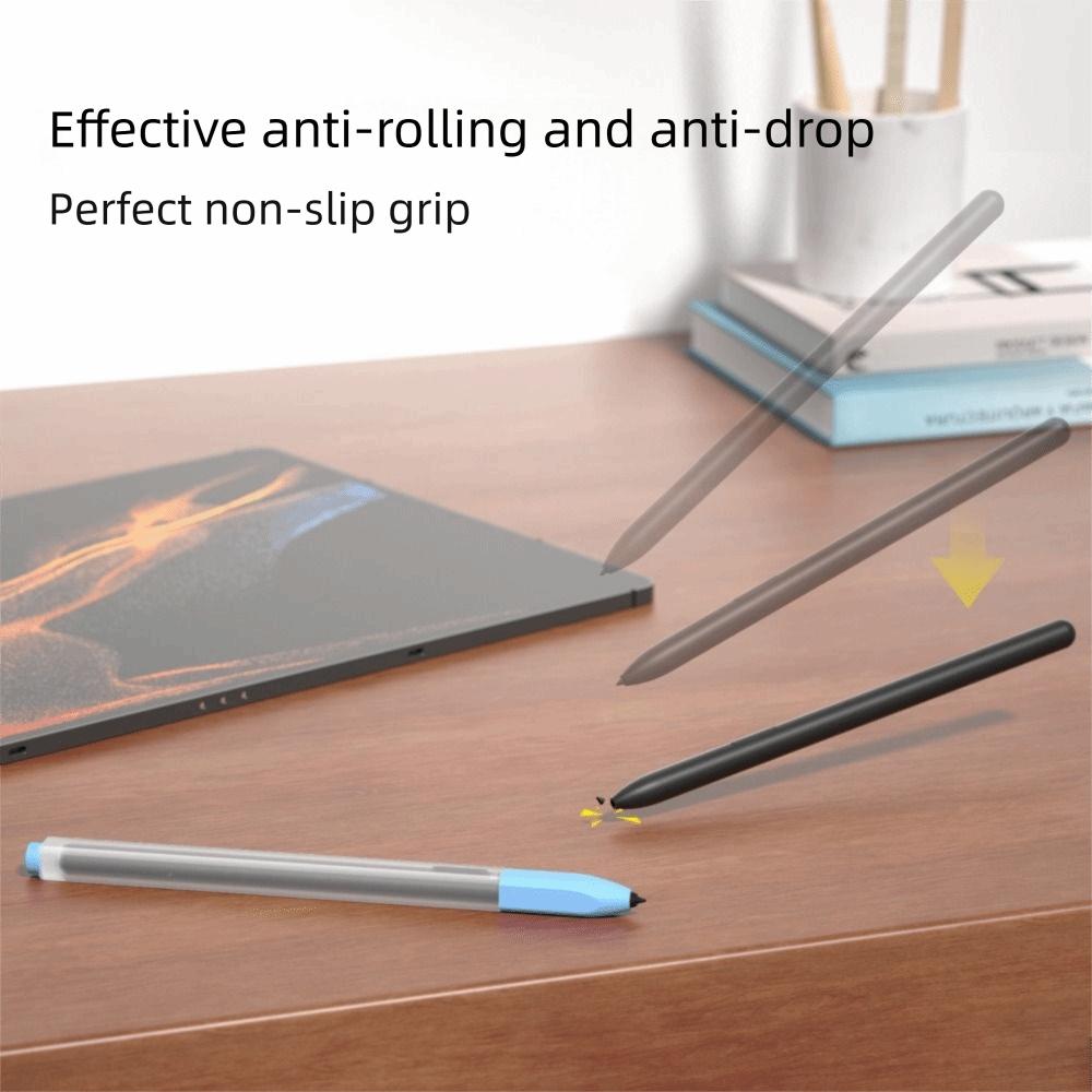 Silicone Tablet Touch Pen Case Transparent Pen Sleeve for Samsung Galaxy Stylus Protection