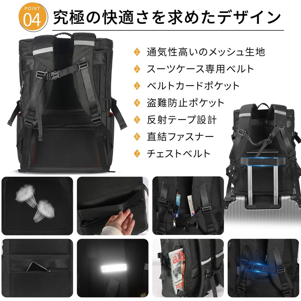 Предотвращение стихийных бедствий 17-дюймовый ПК бизнес-ноутбук 2 слоя расширения большой USB-порт для зарядки на открытом воздухе для мужчин и женщин [AISFA] рюкзак, мужской рюкзак,