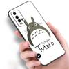 Силиконовый чехол для телефона Anime Studio Ghibli Тоторо для Xiaomi Redmi Note 11 10 9 8 Pro 11T 10T 10S 9S 8T 9 9A 9C 9T, черный мягкий чехол