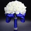 Elegant Colorful Bride Bridesmaid Rose Artificial Hands Holding Wedding Flowers Bridal