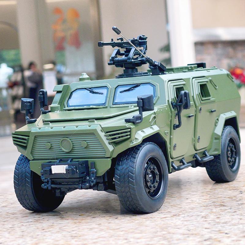 Моделирование 1:18 Военный Внедорожник Dongfeng Mengshi Модель Автомобиля из Сплава Детская Игрушка Подарок