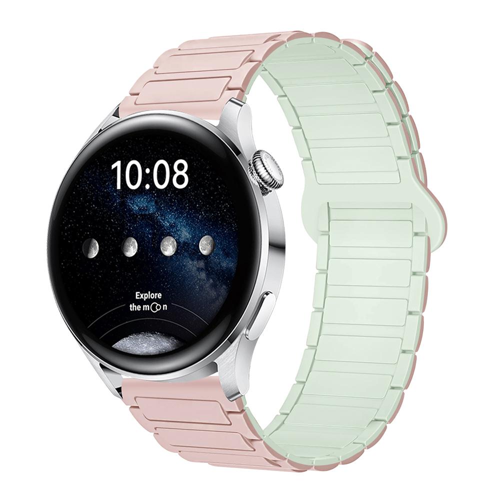 18mm 20mm 22mm Magnetic Band for Samsung Galaxy Watch 7 6 5 4 40mm 44mm 5Pro 6Classic Silicone Strap for Huawei Watch GT5 GT5 Pro 46mm Xiaomi