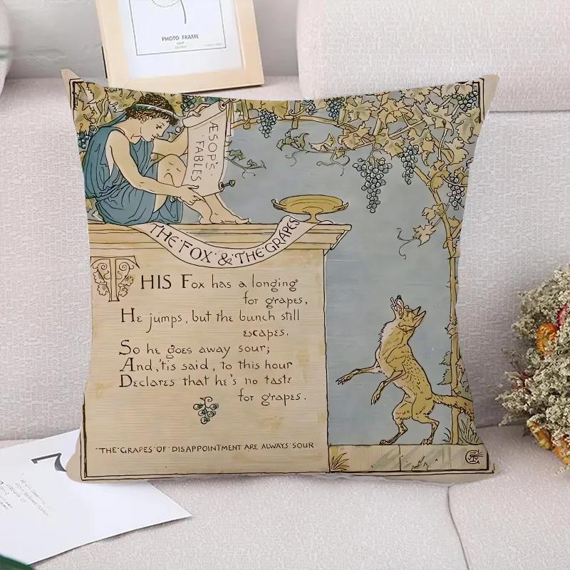 Собственные декоративные подушки Aesop для дивана, наволочки, короткий плюш, чехлы для подушек, украшение, наволочки для гостиной, кровать