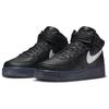 Nike Кроссовки унисекс Air Force 1 Mid Premium Black Metallic Silver Hyper-Pink Anthracite DX3061-001