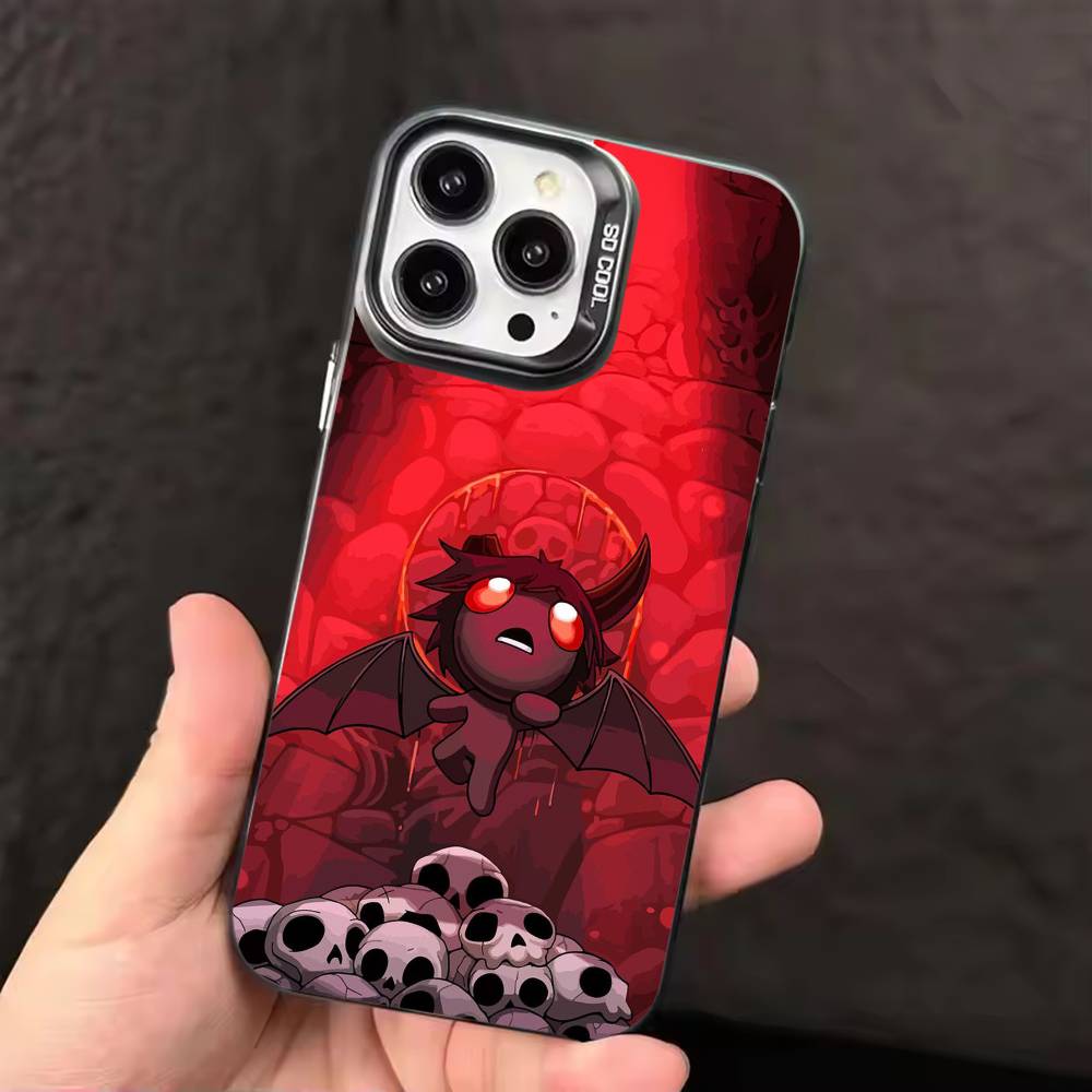 Чехол для телефона Game T-The B-Binding of Isaac Цвет Серебристый Корпус Для IPhone 17 16 15 14 13 12 11 Pro Max Plus
