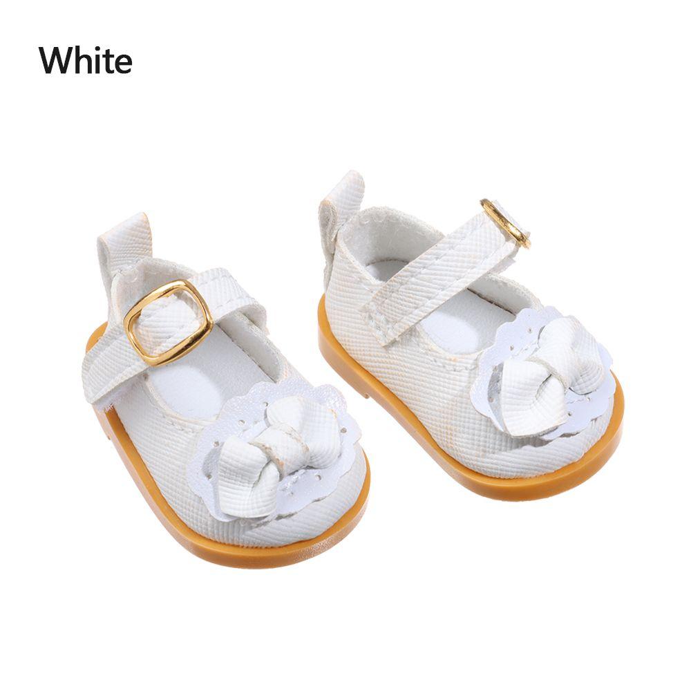 Gifts Girl's Wears Toys Doll Accessories 14 Inches Doll Casual Shoes Doll Shoes Bow Leather