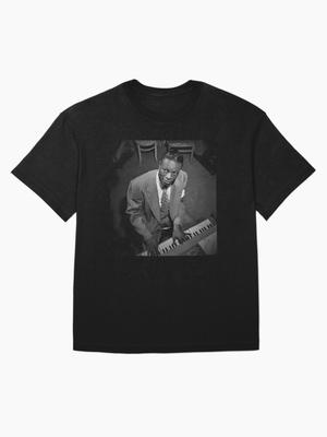 Nat King Cole Nat King Cole Portrait Oversized T-Shirt