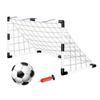 Мини-ворота для футбола AU с насосом и мячом, устойчивые к погодным условиям, спортивный аксессуар для футбола
