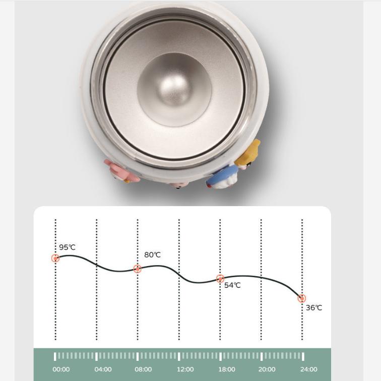Чашка-термос большой емкости с соломой и ремешком, пищевой экологически чистый материал, бутылка для воды 1,1 л для женщин и мужчин, Лар