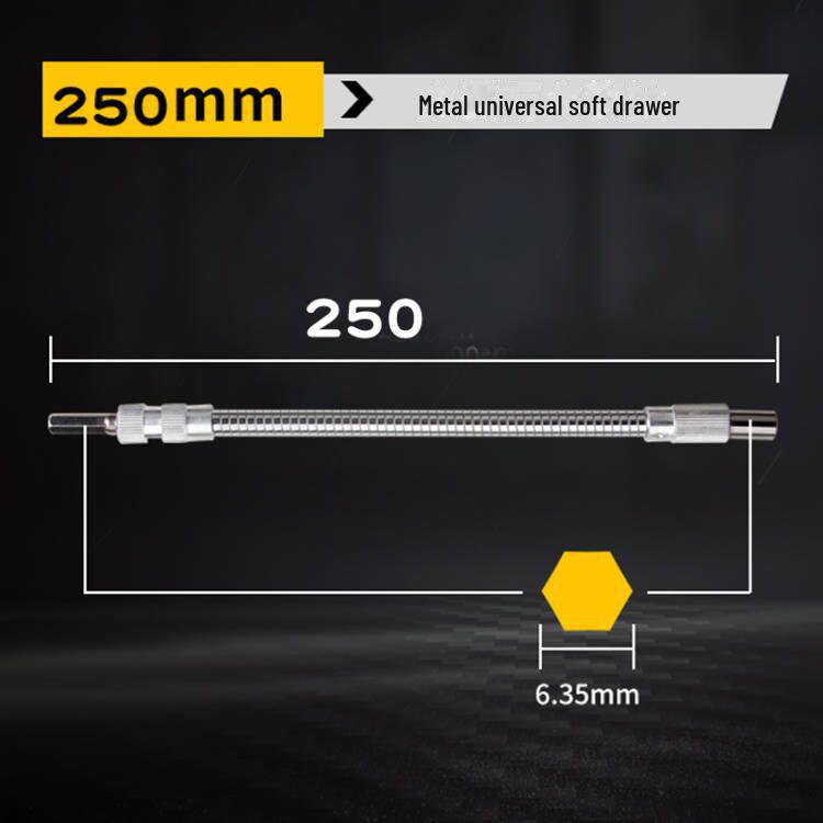 Электрическая дрель и отвертка с многофункциональным мягким валом и универсальным шатуном