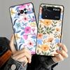 Чехол для Xiaomi Poco F8 C50 C61 F1 F3 C71 M5 X3 X4 X5 X7 Pro M3 M4 M7 Pro C75 Funda Чехол для телефона Модный Красивый Цветок