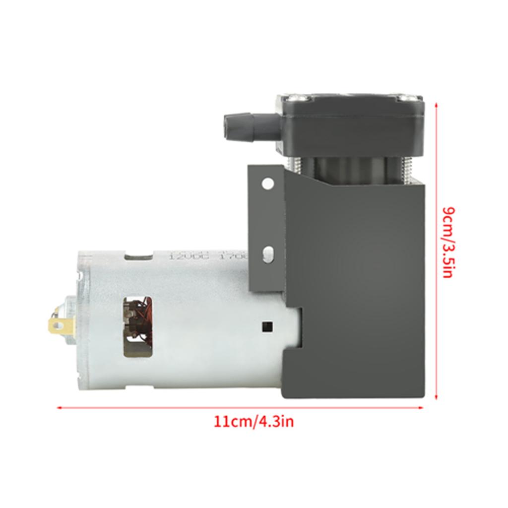 1 шт DC12V 42W Мини Малый Безмасляный Вакуумный Насос -85KPa Поток 40L/min Безмасляный Насос VN-C4