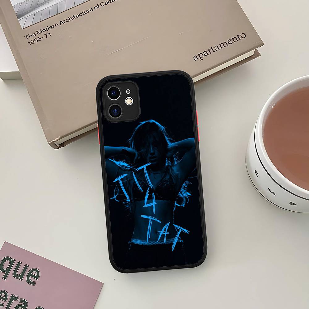 Певица Тейт Макрей Для iPhone Air 16 15 14 Plus 13 12 11 Pro Max Матовый Чехол Гелевый Ударопрочный Чехол для Телефона
