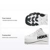 HOKA Clifton 10 Бело-черные мужские кроссовки 1162030-WBLC