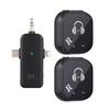 5.8G Wireless In Ear Monitor System Dual-channel Monitoring IEM System Earphones with 3-in-1