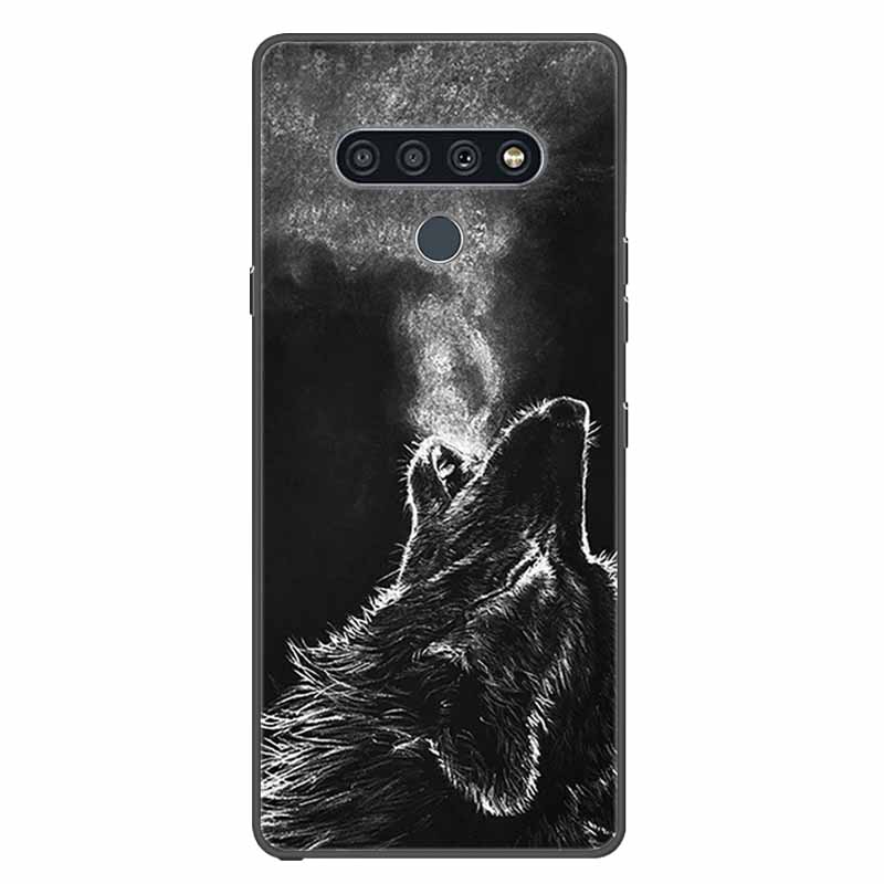 Чехол для LG K41s k51s Силиконовый Мягкий Модный Животное Задняя крышка для LG Q70 Q60 Чехол Защита на для LGQ60 K 51S Мультяшный Чехол-сумка для телефона