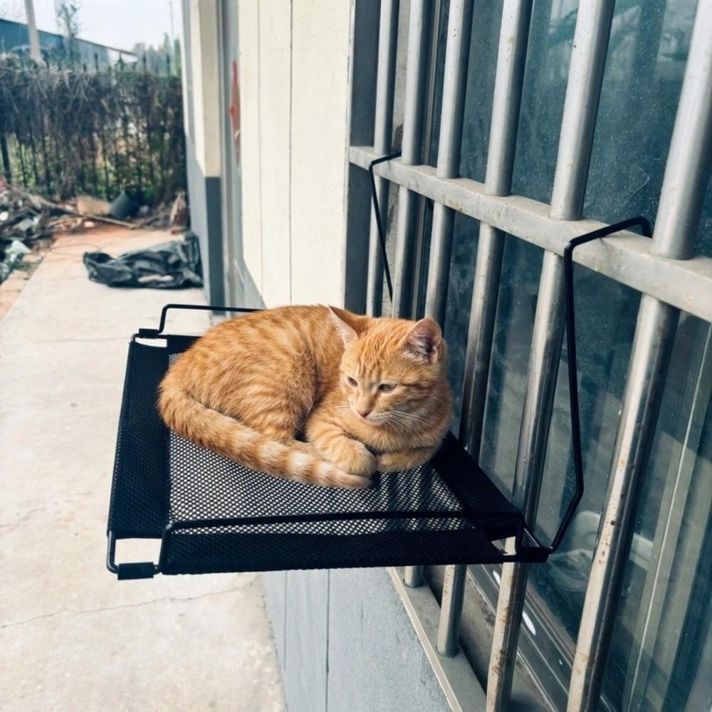Stable Cat Window Hammock Folding Cat Sunbathing Bed Pet Nest Pet Window Perch Window Perch