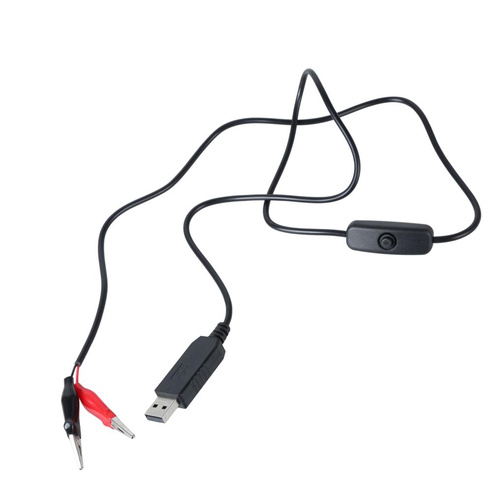 Зажимы типа «крокодил» USB-вход 5 В 2 А на выход 9 В 0,6 А, адаптер питания, кабель для камеры безопасности и беспроводных маршрутизаторов