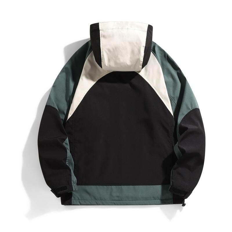 Куртка мужская рабочая куртка для альпинизма, непромокаемая, ветрозащитная, водонепроницаемая, устойчивая к царапинам, однослойная европейская и американская куртка