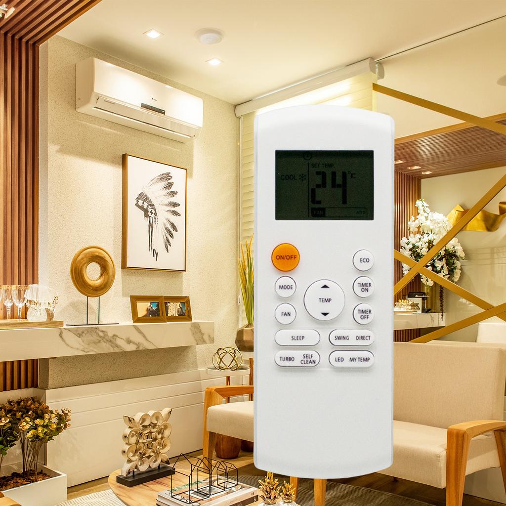 Пульт дистанционного управления кондиционером переменного тока Подходит для кондиционеров Midea General RG57A7/BGEF RG57A6/BGEFU1 CR166-RG57A6EU-6