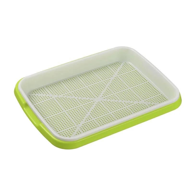 1pc Microgreens Sprouter Tray Hydroponic / Sprouting Tray For Sprout Horticultural Hydroponic Systems Tray Garden Nursery Potted