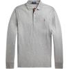 Polo Хлопковый сетчатый пуловер с длинным рукавом Мужские топы 710671785-017