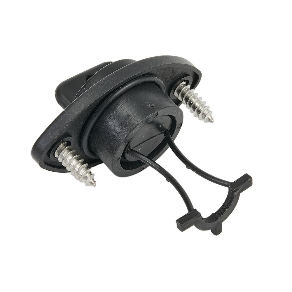 18mm Drain Screw Bung Black Canoe Boat Accessories Parts