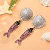 Korean Style Bohemian Dangle Earring Metal Animals Earrings Retro Fish Pendant Earrings  Beach