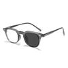 New High Quality Men'S And Women'S Anti Blue Light Photochromic Glasses Literary Retro Small Square Frame Glasses Frame