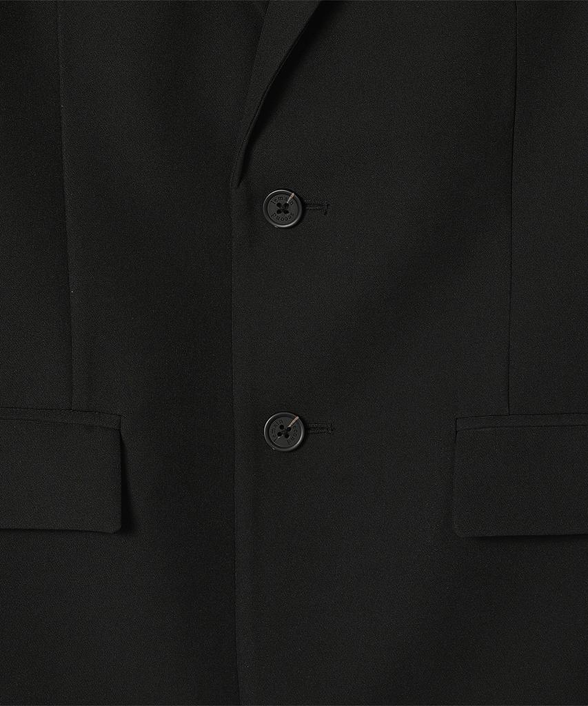 Однобортный блейзер Lemain Second Basic Oversized [Черный]
