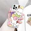 JZ23 Hello Kitty Прозрачный чехол для Samsung A04 A14 A23 M33 M53 Realme 10 9 C35 C55 VIVO Y02 X80 Infinix Hot 30 Note 11 Tecno Spark 8P Pro