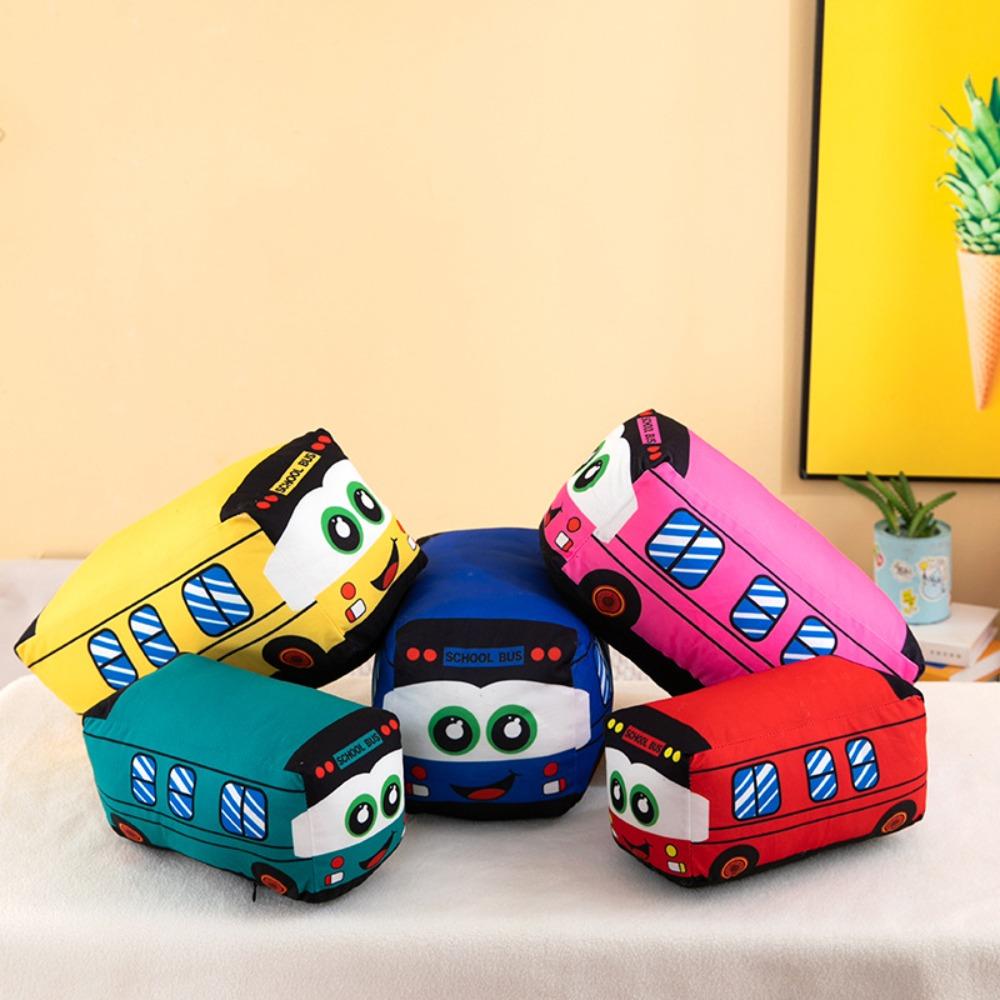 Printed Transportation Series Throw Pillow Car Doll Rag Doll Grab Machine Doll Children's Birthday Gift