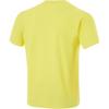 Футболка Li Ning Running Series однотонная с круглым вырезом, удобная, дышащая, с коротким рукавом, мужская, ярко-желтая ATSU051-5