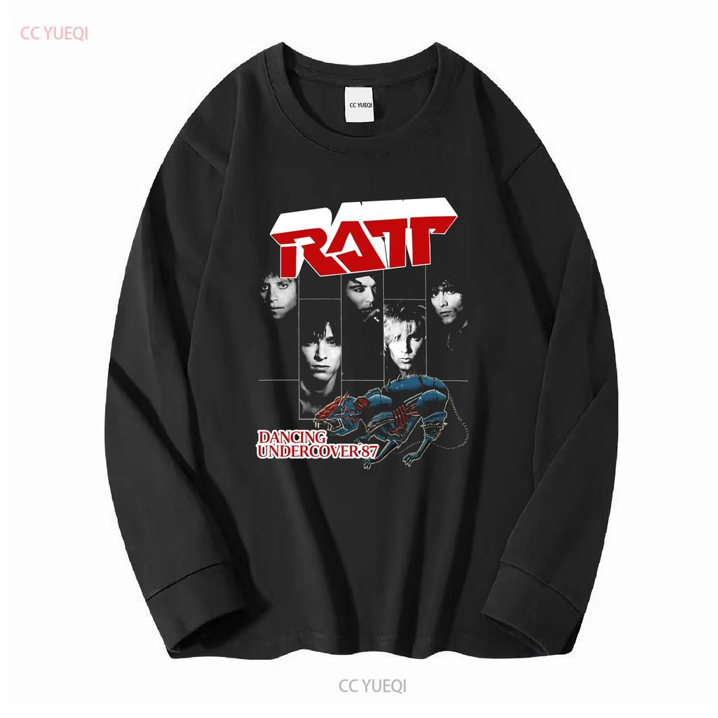 Редкая винтажная футболка 80-х Poison и Ratt 1987 Concert Tour винтажная Стильная выстиранная дизайнерская одежда Универсальная Удобная уличная одежда