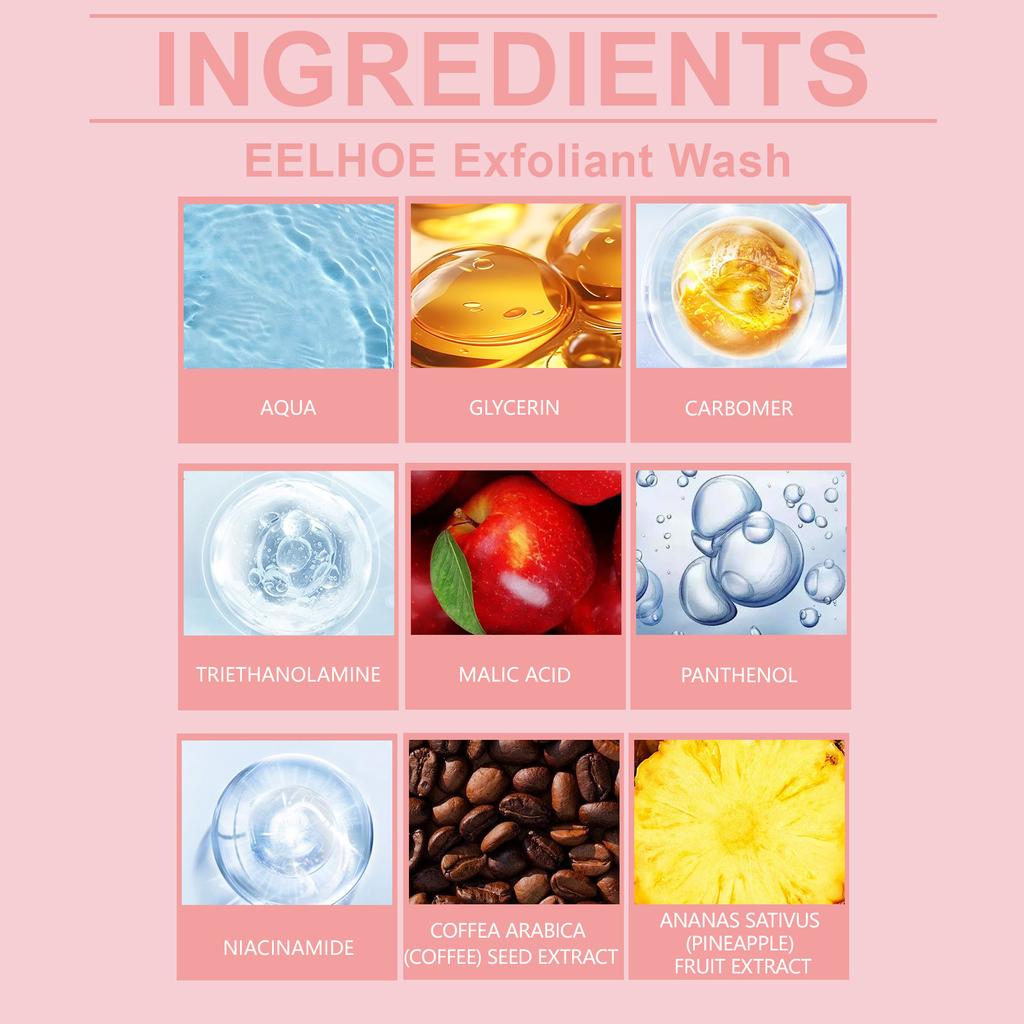 Body Cleansing Care Set,Exfoliating Gel,Anti Wrinkle Cream,reduces Spots And Dullness,Enhance Skin Barrier Function,1set