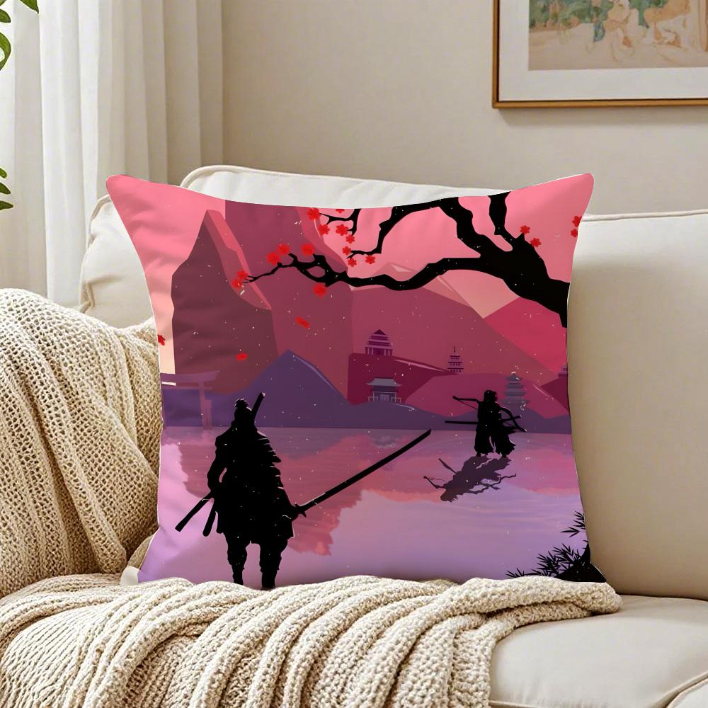 game SSekiro SShadows Die Twice Cushion Cover Pillowcase Antidustmite living Room Sofa Decor Cushion Room