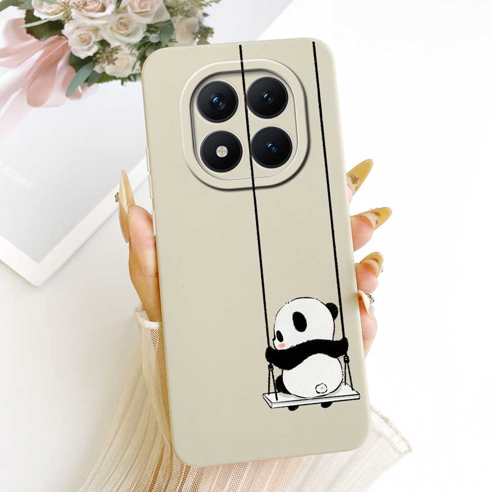 Redmi Note15Pro 5G Новая модель Защитный чехол Матовый Кот Кролик Для Xiaomi Redmi Note 15 Pro 5G Полное покрытие Защита от падений Ударопрочный