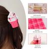 Bamboo Yao Cute Ice Cream Cake Claw Clip - Fun Dessert Hair Accessory for Women