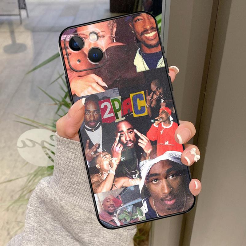 Рэпер 2pac Певец Тупак Чехол Для iPhone 16 Pro Max 15 14 12 11 13 17 Pro Max Plus 12 13 Mini 16e 17 Air Задняя крышка