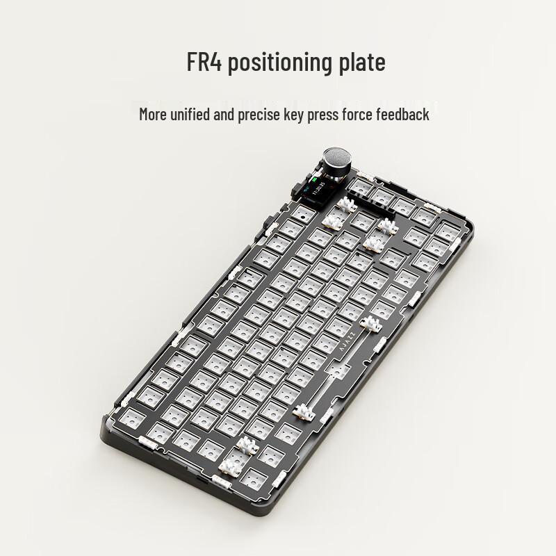 Трехрежимная беспроводная механическая клавиатура Ajazz AK820MAX Gasket с ИИ