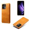 For Oppo Reno13 Pro 5G Case Calf Texture PU Leather Hard PC Protective Phone Cover
