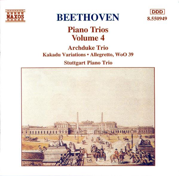 CD STUTTGART PIANO G - Beethoven: Piano Trio No. 7 Grand D 8550949 Naxos Non Japan ObiClassical Used