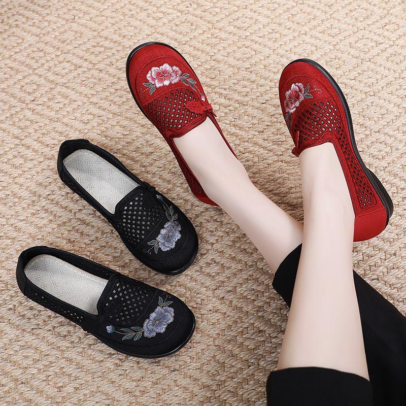 Летние одинарные нескользящие дышащие неглубокие повседневные туфли на одну ногу сандалии для ходьбы