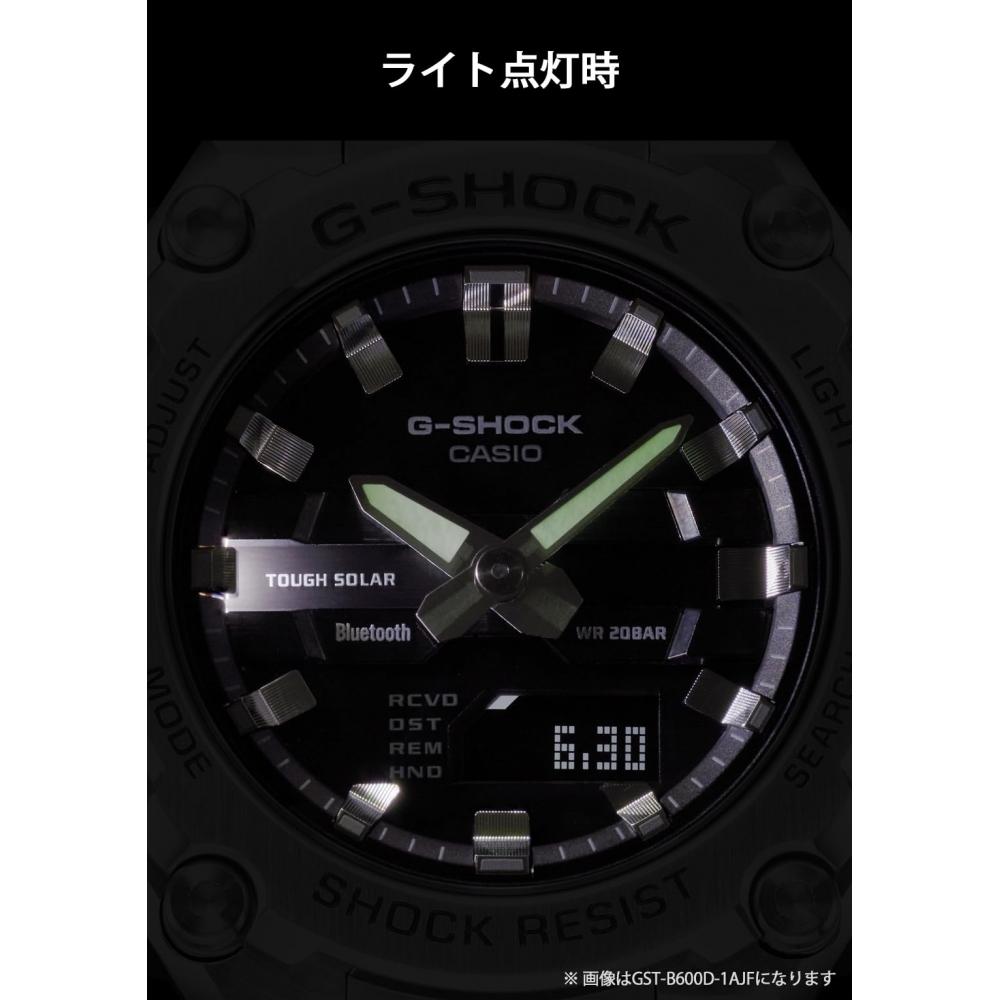 [Casio] Часы G-Shock G-STEEL Bluetooth с солнечной батареей GST-B600-1AJF мужские черные