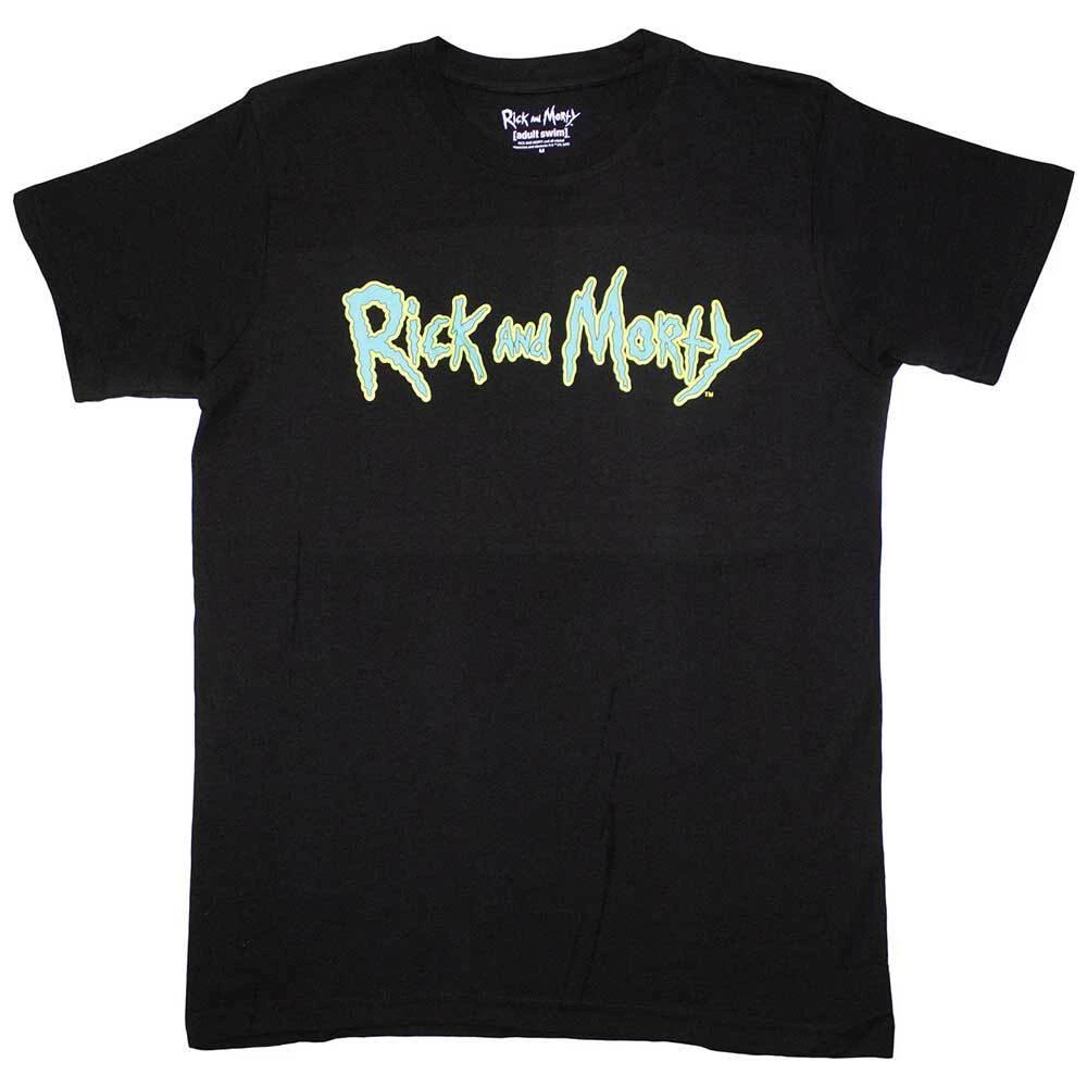 Cartoon Network Unisex T-Shirt: Rick & Morty Logo (Large)