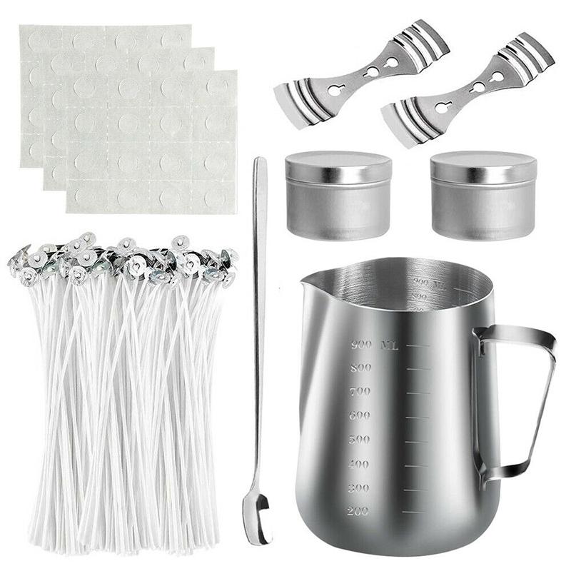 Набор для изготовления свечей DIY Свечи Ремесло Набор инструментов Заливной горшок Фитиль Воск Декор для вечеринки